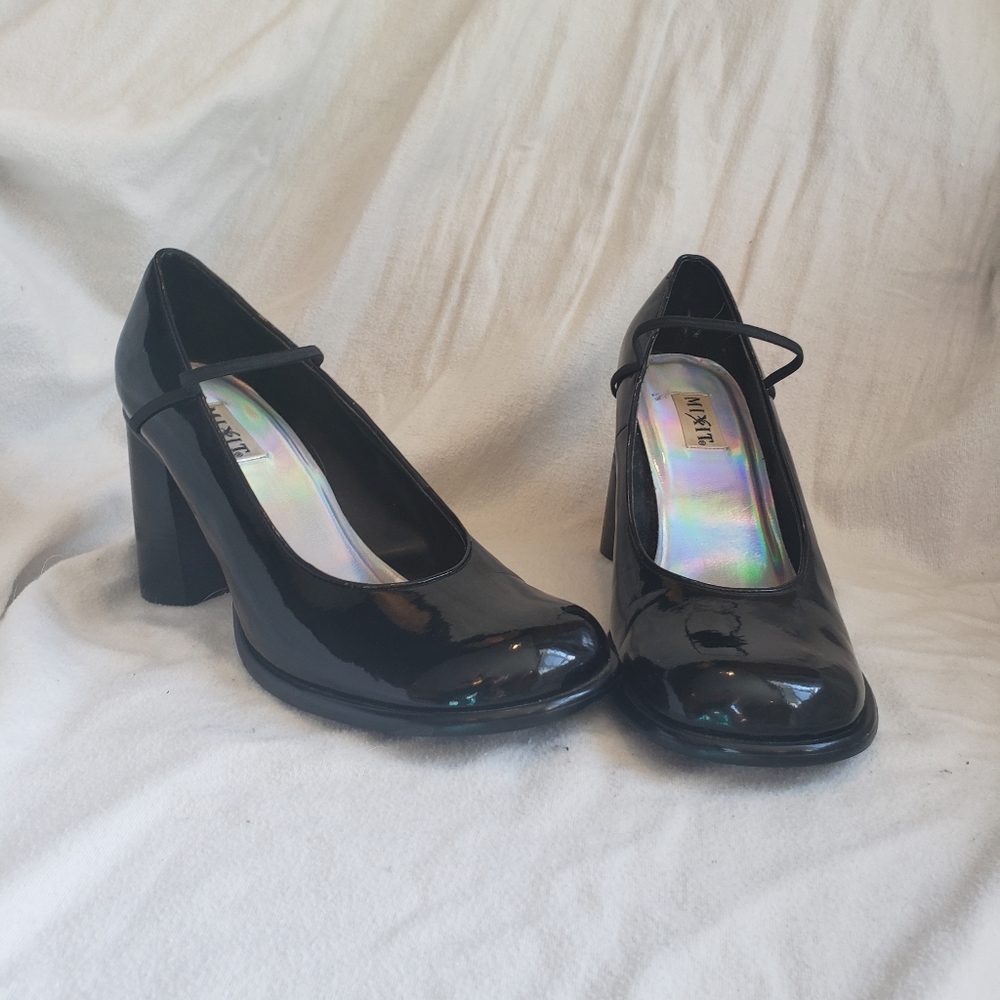 Vintage 90s Mixit Chunky Maryjanes